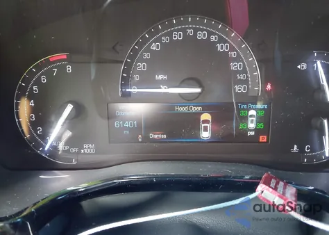 2017 Cadillac Xt5 Luxury из США, поврежденный, VIN 1GYKNBRS8HZ146433